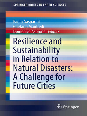 cover image of Resilience and Sustainability in Relation to Natural Disasters